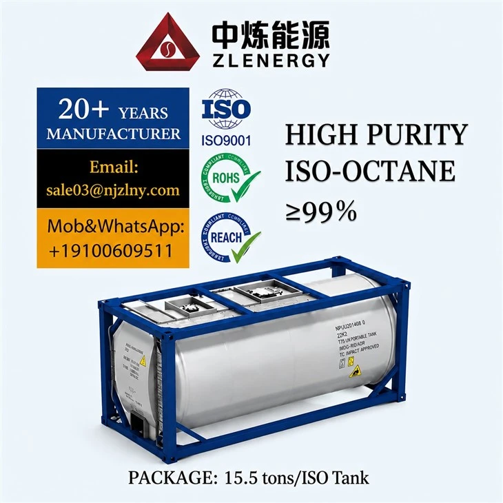 Isooctane Liquid CAS 540-84-1 for drivstofftesting